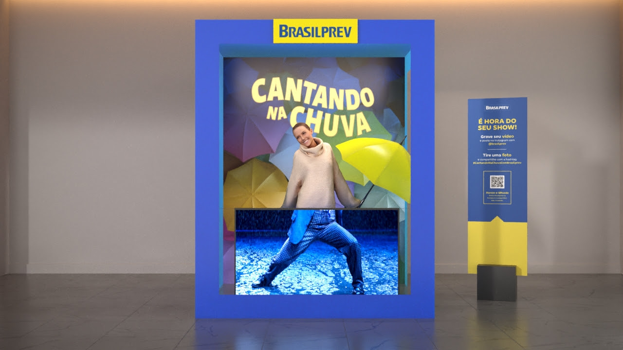 Brasilprev celebra cultura e dança com ativação no espetáculo “Cantando na Chuva”